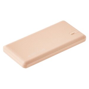 GreyLime OCEAN 10.000 mAh powerbank, 2 x USB-A output, Warm Sand